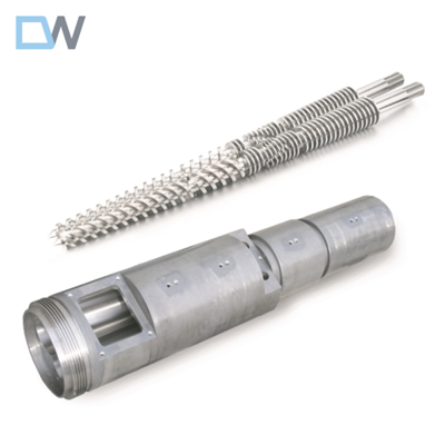 Konisk Twin Screw Barrel Set för PVC-rör och kopplingar